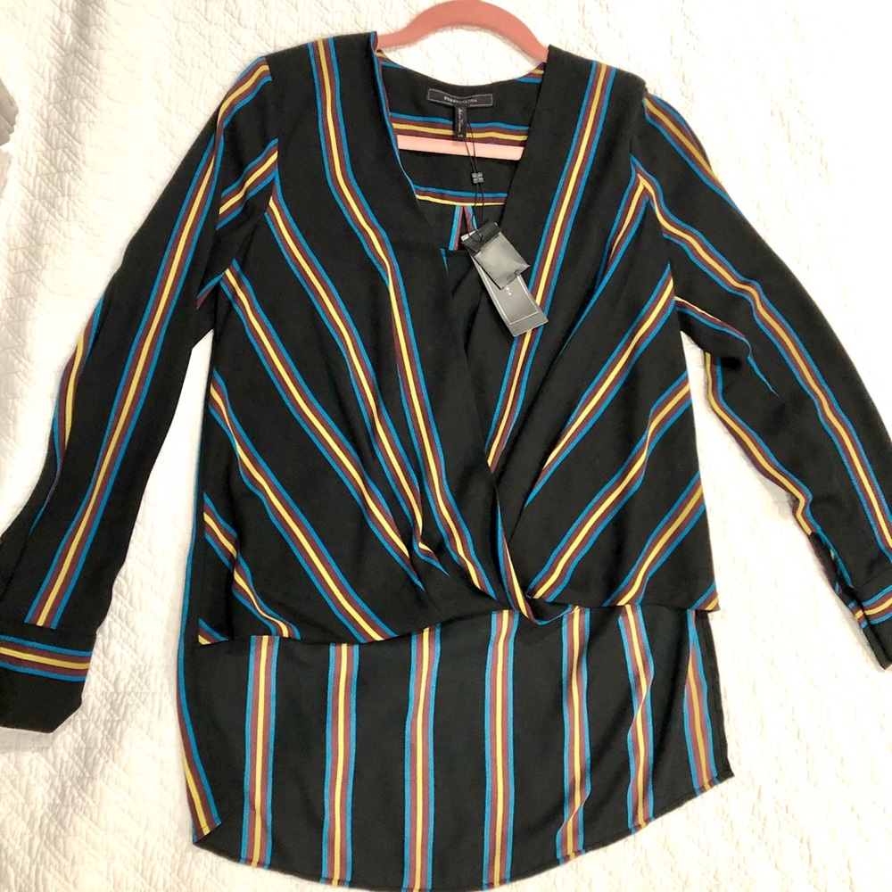 BCBGMAXAZRIA black blouse